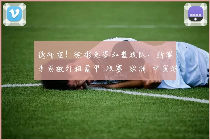 德转宣！徐彬免签加盟狼队，新赛季或被外租葡甲_联赛_欧洲_中国球员